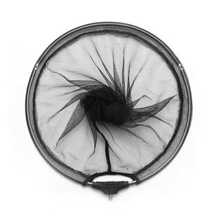 粼湖抄网头网兜速干不沾水可折叠铝合金捞鱼网鱼竞技钓鱼网头渔具