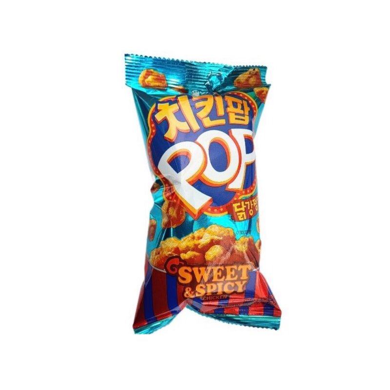 韩国直邮李敏硕推荐好丽友劲爆POP鸡米花原味芝士味休闲零食