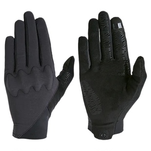 迪卡侬骑行手套男女同款保暖手套加厚可触屏D3O®防滑耐磨秋冬季