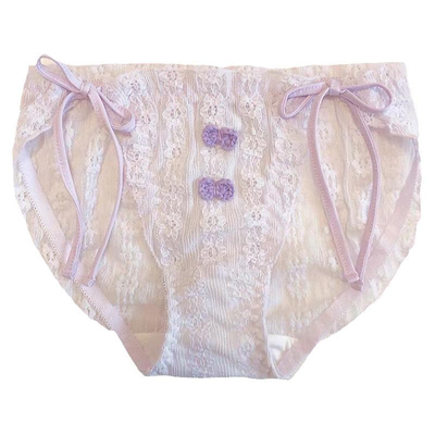 纯欲feel~甜美系带少女内裤
