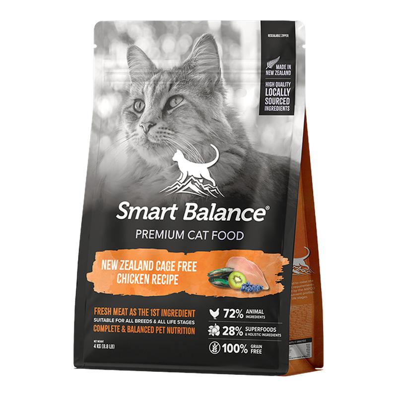 SmartBalance悦佰思新西兰进口鲜肉成猫猫幼猫通用鸡肉宠物全猫粮