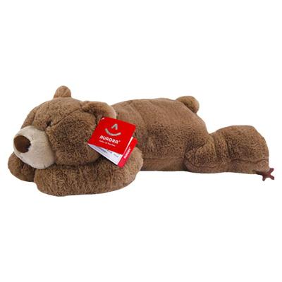 正版吾卢拉棕色小熊公仔趴趴熊