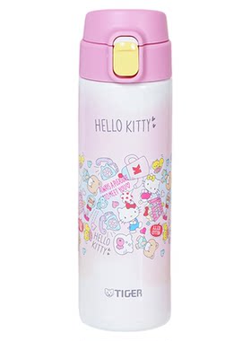 TIGER虎牌保温杯三丽鸥可爱HelloKitty帕恰狗/凯蒂猫新款保冷杯