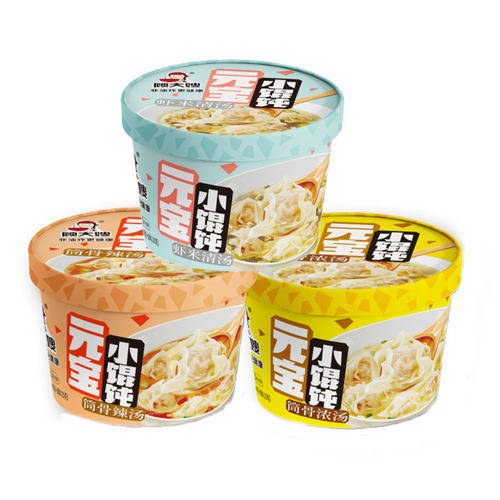 顾大嫂小馄饨9桶装宿舍吃的泡面方便面早餐速食懒人食品即食混沌