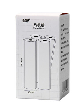 打印纸适用喵喵机c1不干胶111*30