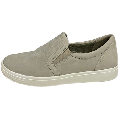 Ecco/爱步真皮舒适一脚蹬乐福鞋