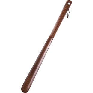 捷安玺胡桃木鞋拨子长柄家用拔鞋穿鞋神器鞋把子鞋抽鞋扒子提鞋器