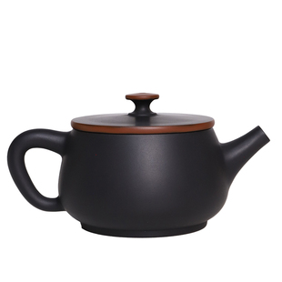 一壶云南建水紫陶茶壶手工非坭兴陶紫砂家用高档单个汉瓦石瓢茶具