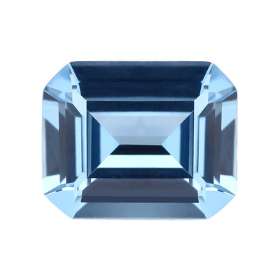 108#合成蓝尖晶组合 尖底蜡镶裸石浅蓝色尖晶石梧州宝石梨形方圆