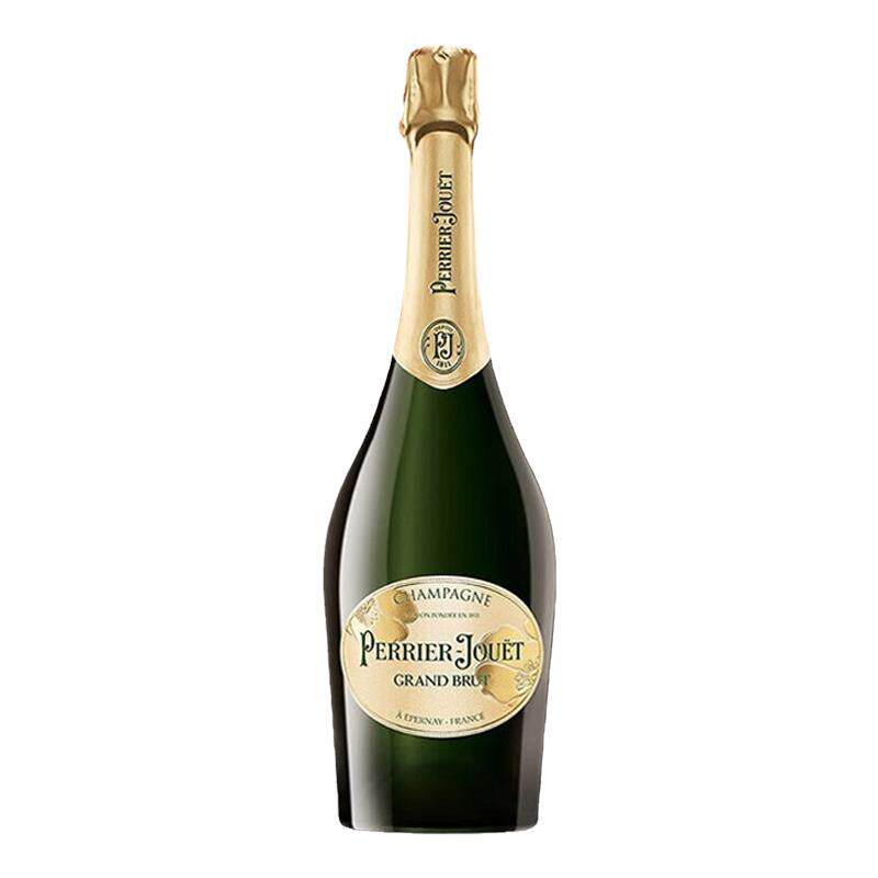 巴黎之花Perrier Jouet法国香槟产区黑皮诺干型起泡葡萄酒 裸瓶装