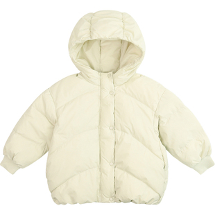 【三防】Cunyi纯一良品童装女童羽绒服冬季中小童保暖连帽外套