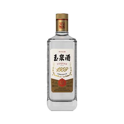 52度玉泉方瓶1959纯粮口粮酒整箱