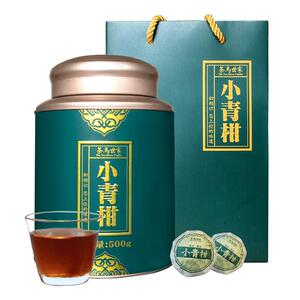 茶博会金奖小青柑正宗柑普茶500g