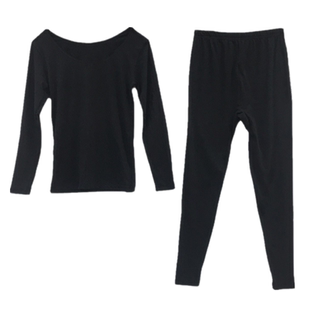 格凯男女石墨烯升级款超薄发热抗菌净护衣青年秋衣秋裤学生打底套