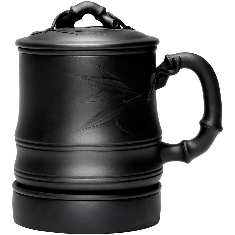 宜兴紫砂杯男士纯手工高档紫砂茶杯送礼茶具套装父亲节礼物实用