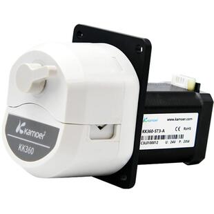 卡默尔KK360蠕动泵 24V快速换管小型泵头抽水泵 步进电机驱动水泵