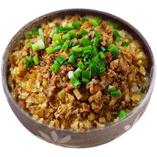 温州特产早餐过路人糯米饭传统特产早餐炊饭方便速食油条肉末饭