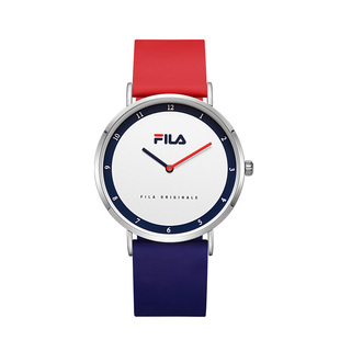 FILA斐乐手表女夏季新款硅胶表带防水学生男士情侣表小众腕表6064