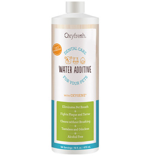 美国Oxyfresh氧亲新宠物口腔护理洁齿漱口水猫狗去口臭牙结石包邮
