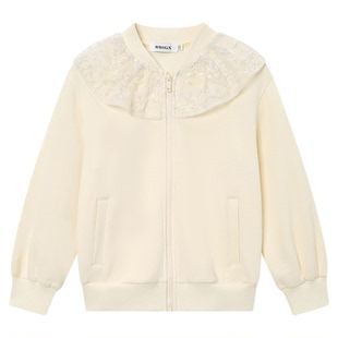 RBIGX瑞比克童装秋季新款俏皮可爱柔软运动潮流休闲外套