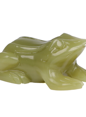 天然玉石金钱龟茶宠摆件