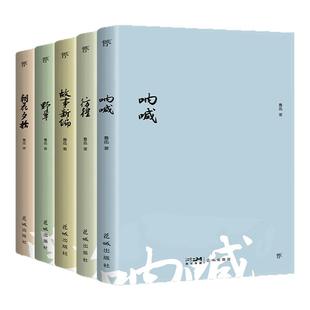 创美工厂鲁迅文集精选 呐喊+彷徨+故事新编+野草+朝花夕拾全5册 一套小文集读懂大先生 中国经典散文小说文学套装正版书籍