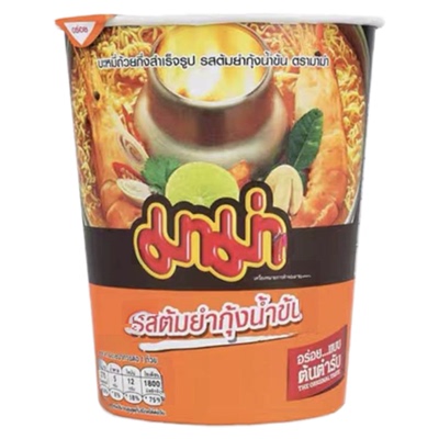 冬阴功泰国杯装方便面泰氏妈妈