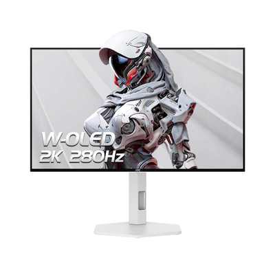 AOC第四代OLED2K白色280Hz显示器