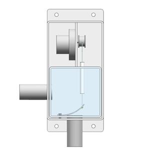 乐滤4代全自动虹吸底过滤管件无需灌水免调节静音不打孔改底滤