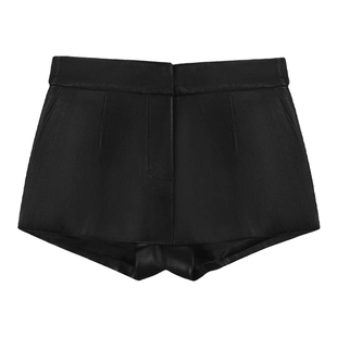 【徐艺洋同款】CALLED BACK2025年秋季休闲半身皮短裙女高腰裙裤