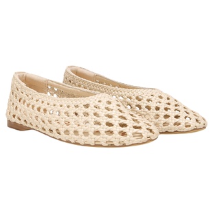 SAM EDELMAN山姆爱德曼26新春镂空透气编织芭蕾舞单鞋红色女SHIRA