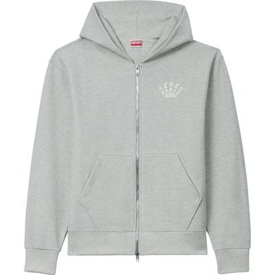 KENZO  男士经典版型蜻蜓图案休闲连帽拉链卫衣新年