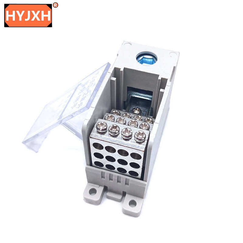 自升式接线端一进多出分线端子 导轨式安装电线分线器 海燕接线盒