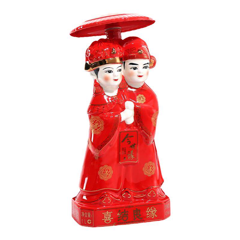 今世缘喜结良缘52度浓香型白酒