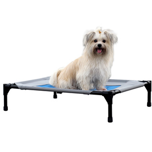 美国KH宠物夏季注水床行军床狗窝猫窝耐咬凉爽透气宠物窝狗床冰垫