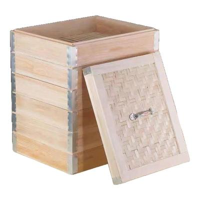 方形木蒸笼杉木，毛竹餐饮具