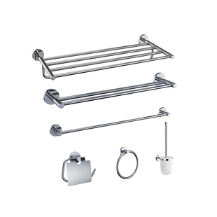 卫浴五金配件置物架毛巾环杯架浴巾架单杠双杠单双钩挂衣钩卷纸架