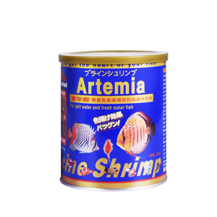 福田丰年虾干块海水观赏鱼开口饲料杂食鱼肉食性鱼粮鱼食罐装包邮