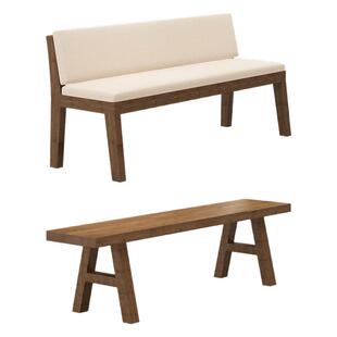 实木靠背沙发椅长椅家用软包坐垫客厅休闲椅双人原木凳子阅读长凳