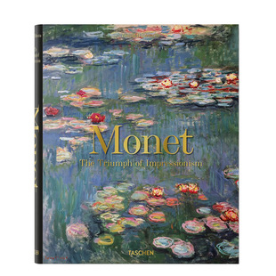 【现货】TASCHEN Monet.塔森新版莫奈大开本精装印象派创始人艺术画册画集印象油画美术收藏作品集进口原版英文外文图书书籍