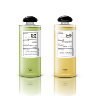 夏伯雅莲洗发水AL大吉岭茶女香氛氨基酸控油蓬松去屑ALPAALIN