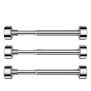 衣柜挂衣杆伸缩杆免打孔晾衣衣杆衣架挂杆柜子固定横杆内撑杆阳台