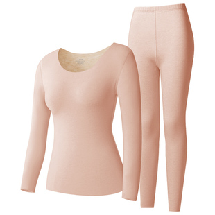 【李沁同款】七色纺女德绒发热无痕秋衣秋裤套装加绒保暖内衣秋冬