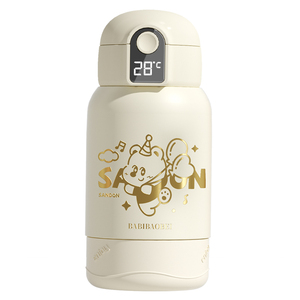 芭芘宝贝卡通保温杯316不锈钢
