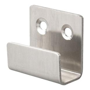 不锈钢瓷砖挂墙挂件固定卡扣墙砖陈列板托架支架u型挂钩五金配件