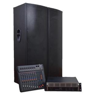 舞台音响双15寸家庭会议落地专业婚庆户外演出大功率无源音箱套装