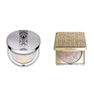 【经典爆品】ARTDECO雅蔻金宝盒花漾蜜粉饼