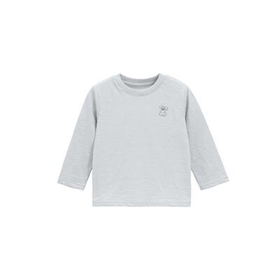 whitewheat纯棉抗菌考拉长袖T恤