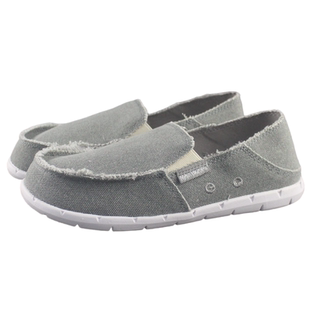 秋季帆布女鞋大码软底一脚蹬浅口单鞋懒人鞋轻便休闲鞋透气乞丐鞋