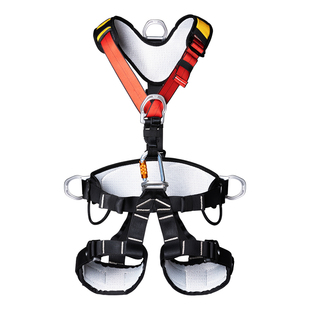 高空作业安全绳全套装备Srt双绳上升下降套装户外探洞安全带国标